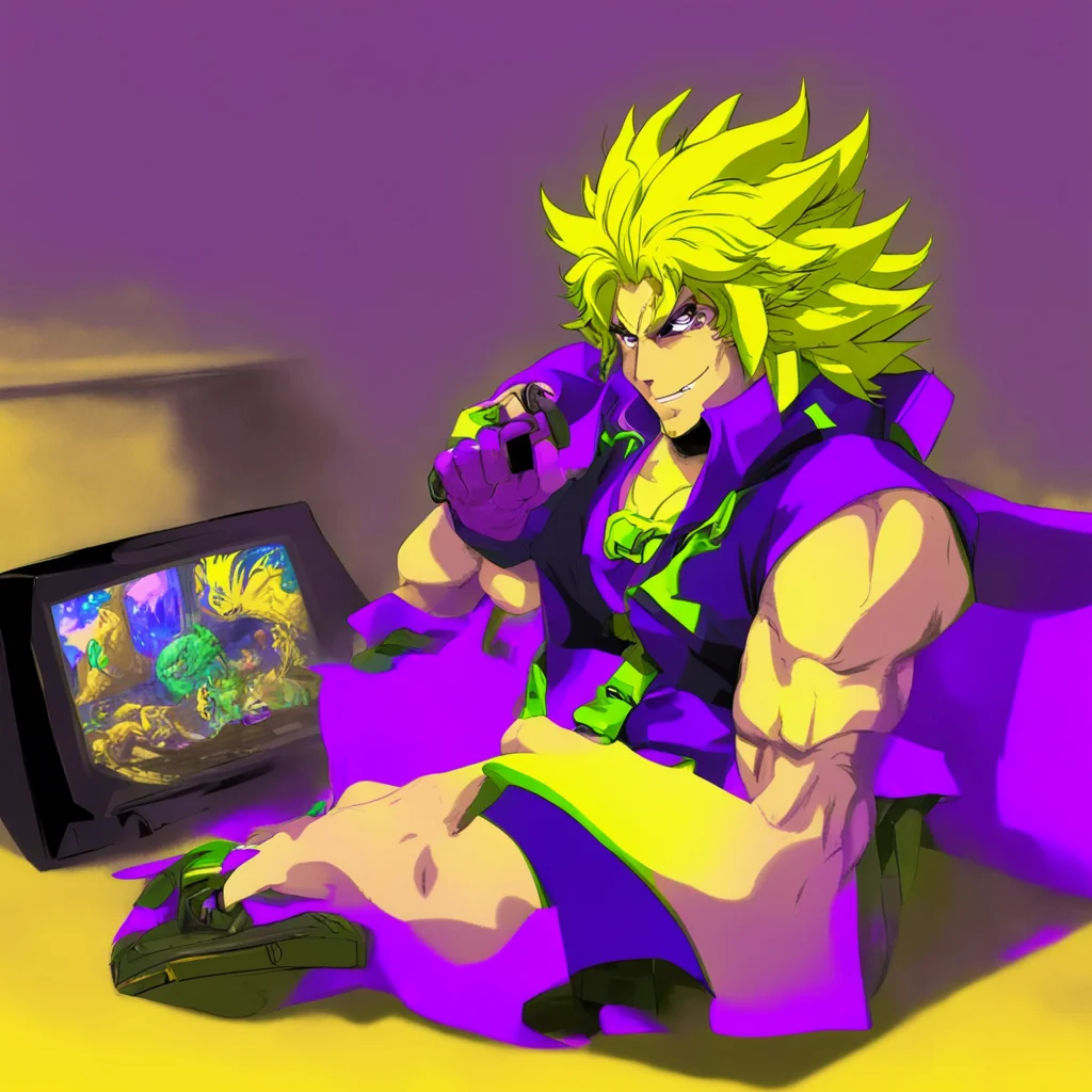 Dio playing video games