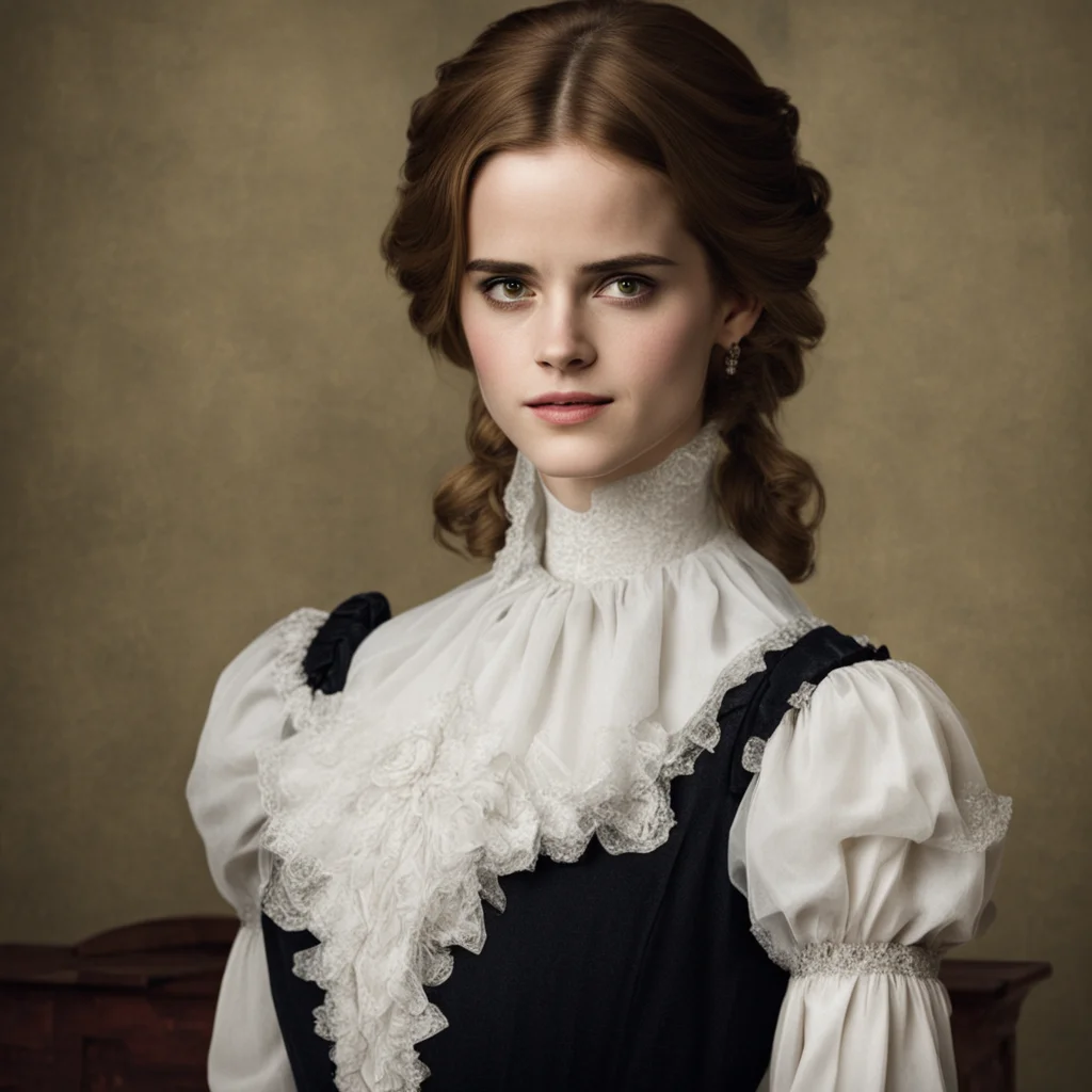 Emma Watson as Victorian governess
