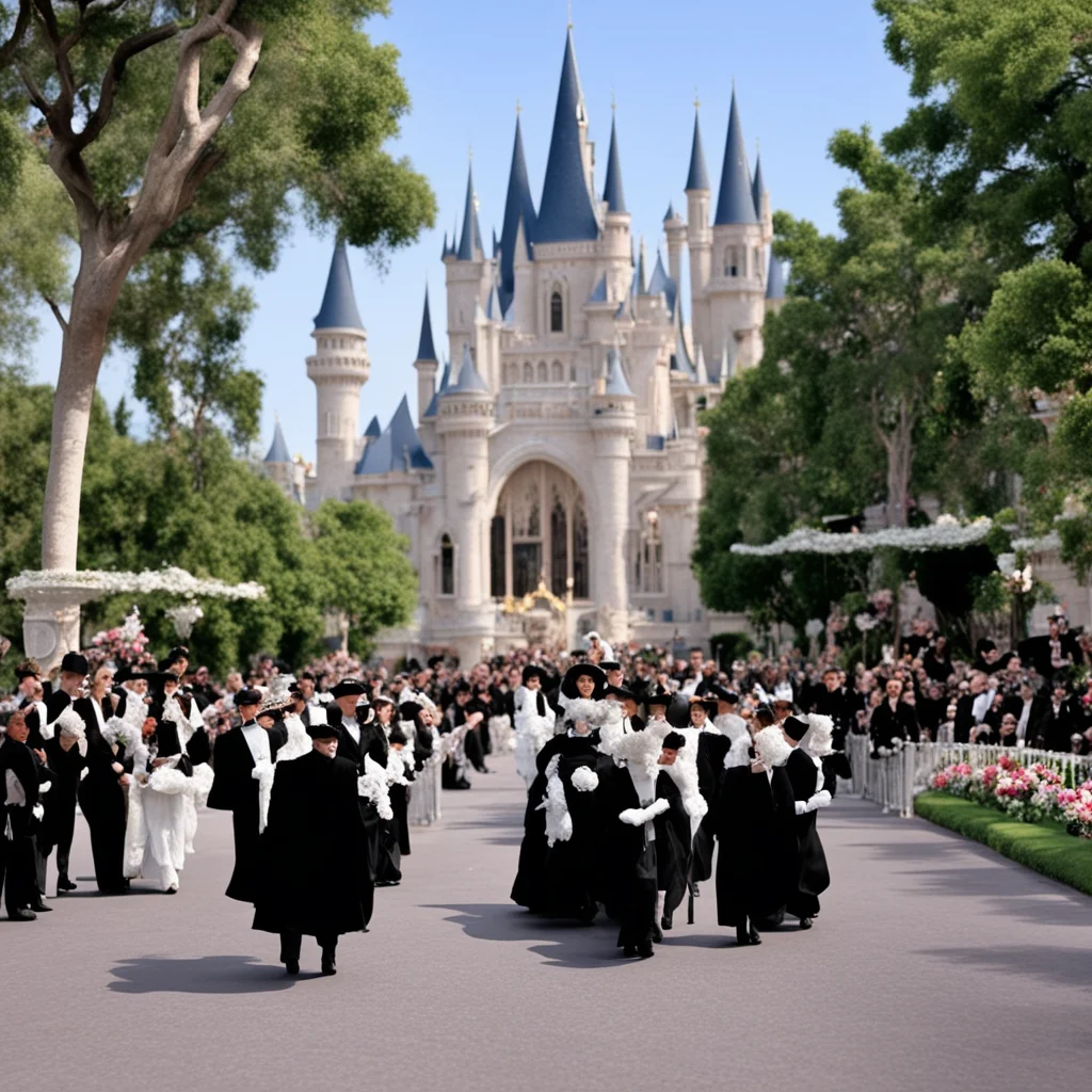 Funeral at Disneyland | 2009 news footage
