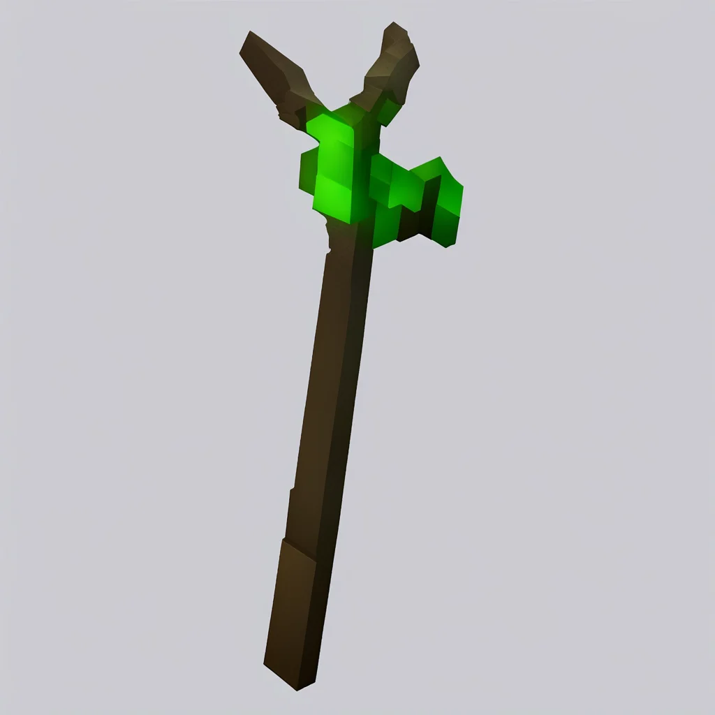 Goat infused magical pickaxe tool minecraft