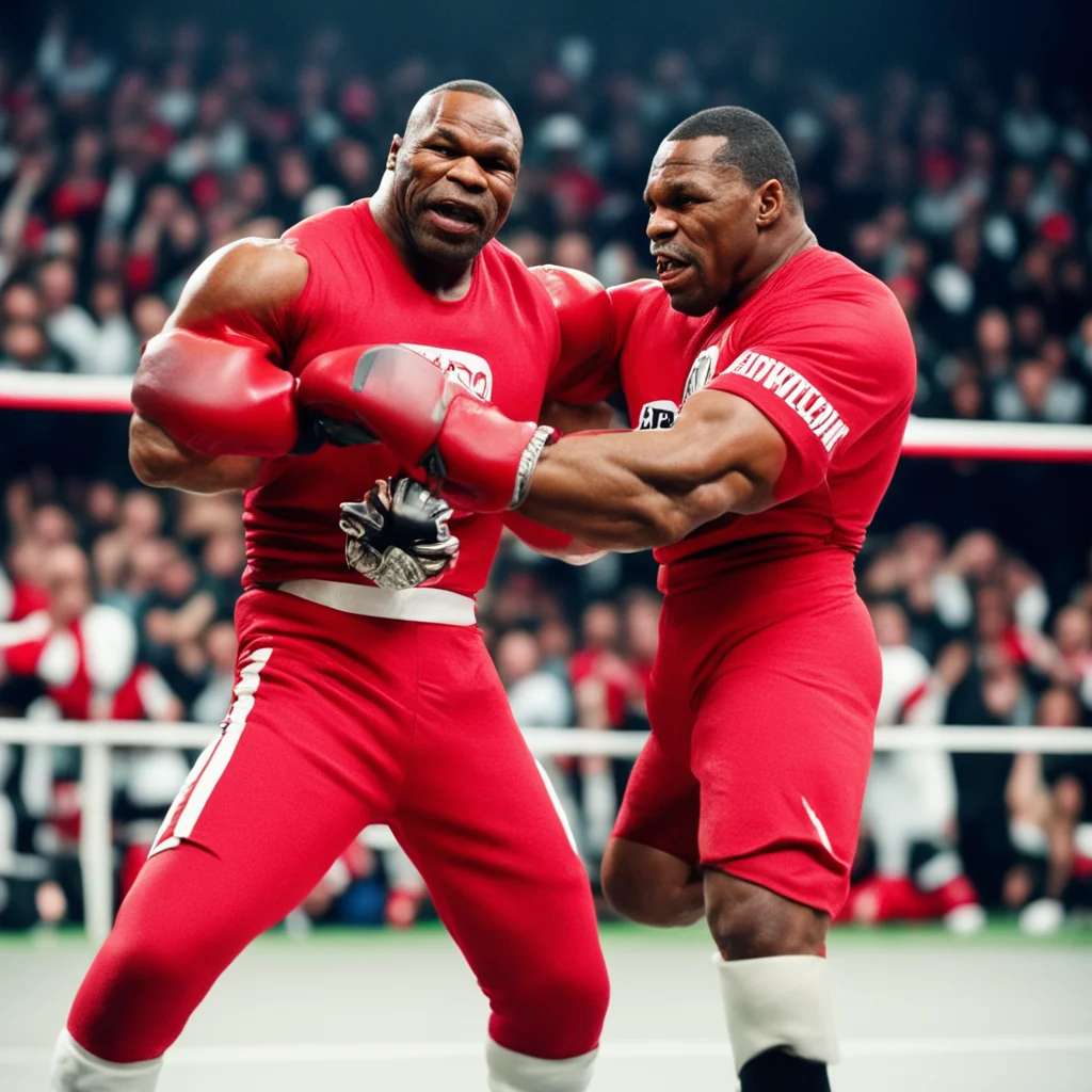 HD Photo of Mike Tyson knocking out a British Redcoat