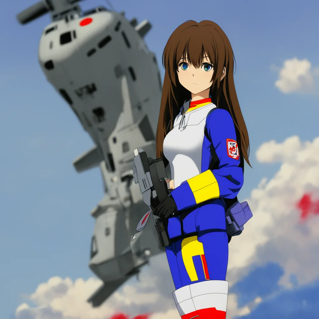 Haruhi Suzumiya in Top Gun