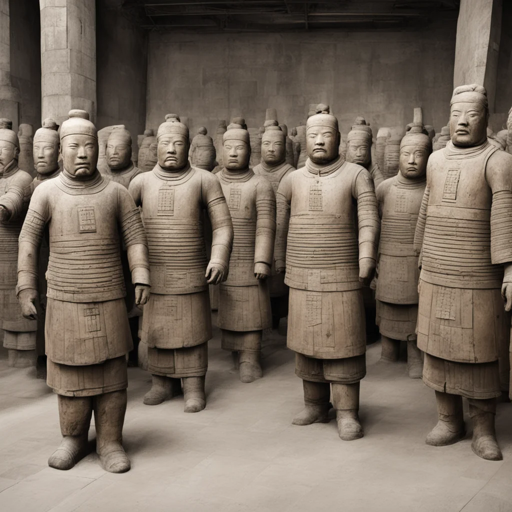 Huge terracotta warriors indescribable