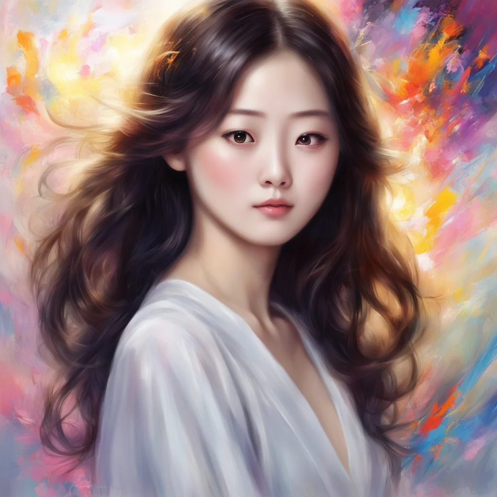 Im Yoon ah 임윤아 林潤妸 Lim Yoon a epic painting of beautiful women  painting by Gary Tu 塗至道 trending pixiv stunning atmosphe
