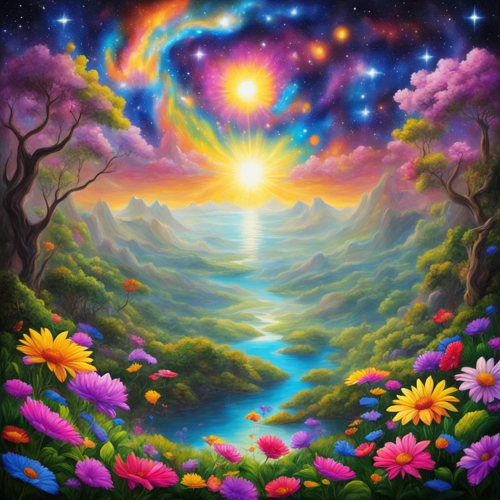 Inthe universe beautiful painting by Garden of Eden for The Bible no person ar 169