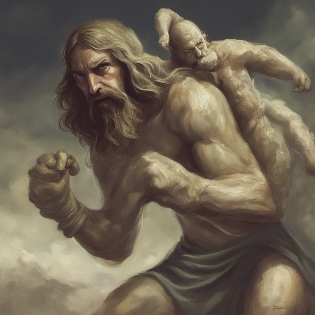 Jesus Christ as a UFC fighter fighting Cthulhu high res