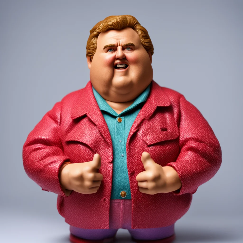 John Candy toy realistic hyper real toy figurine toy photography