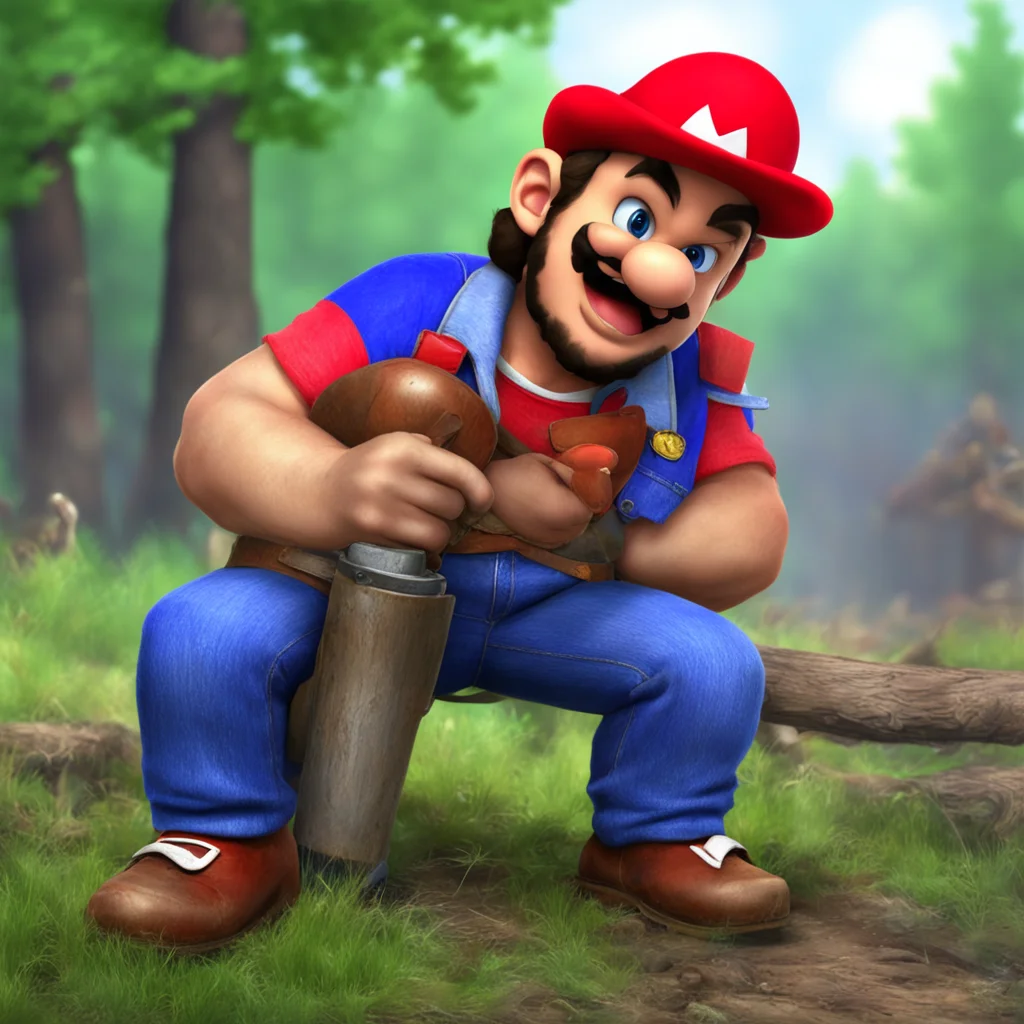 Mario   redneck style