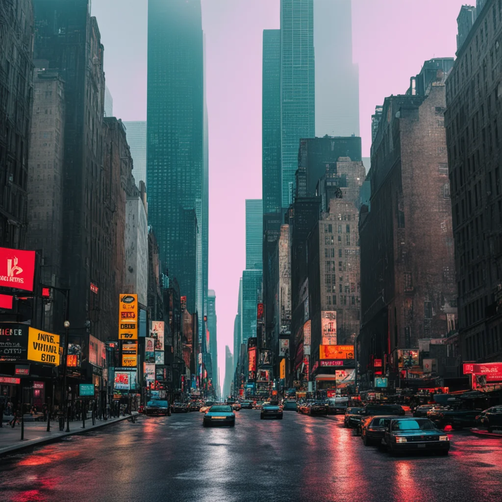 New York city Ridley Scott style 8K