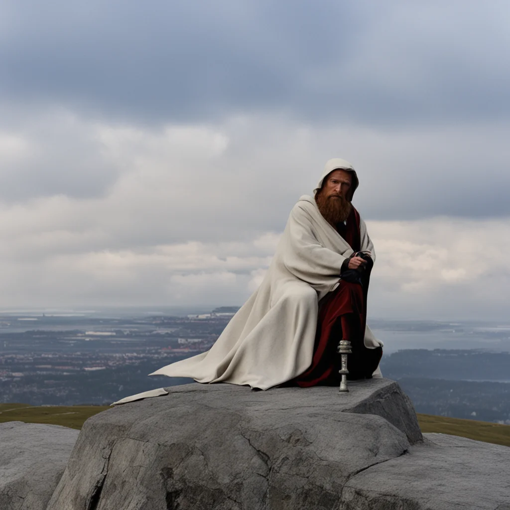 Obi Wan Kenobi on top of Masthugget Göteborg