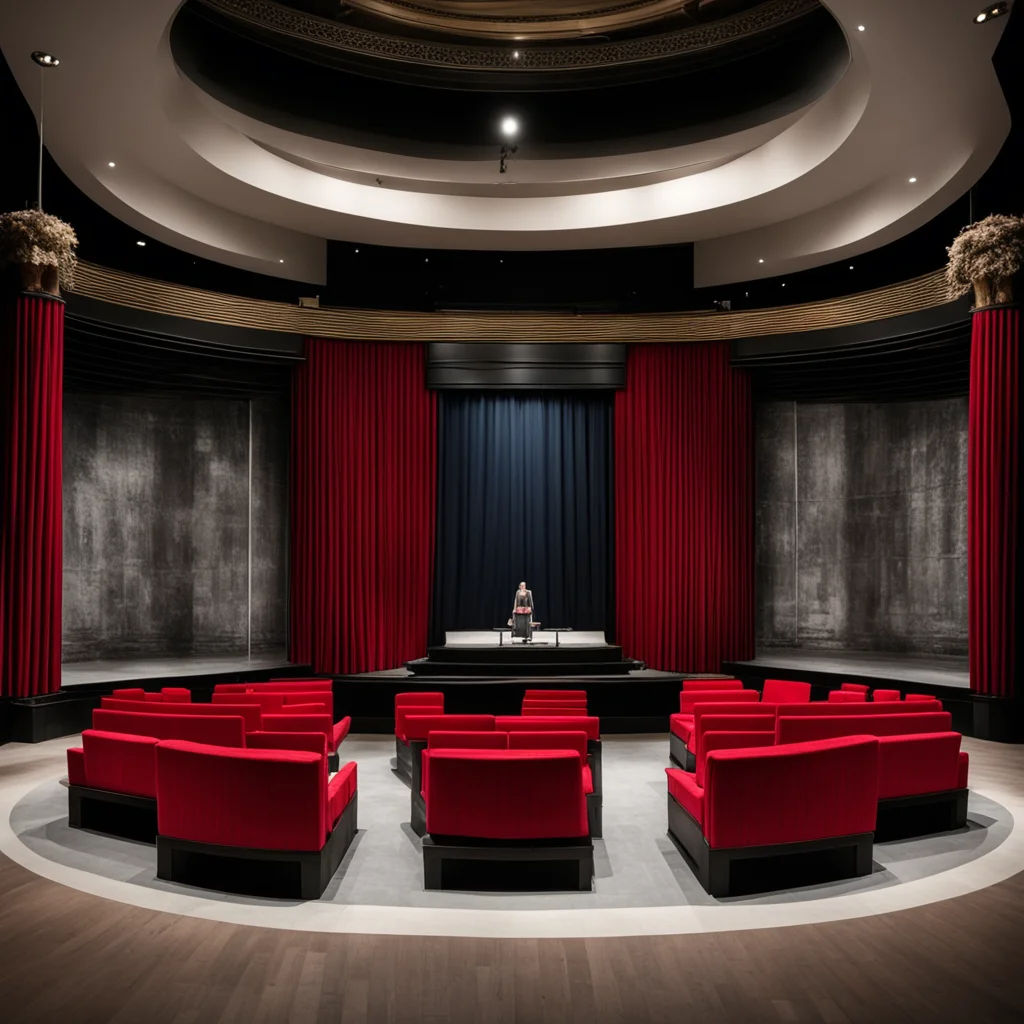 Production Design for Julie Taymors The Handmaids Tale at Schubert Theatre Scenography of the Year Auditorium Proscenium