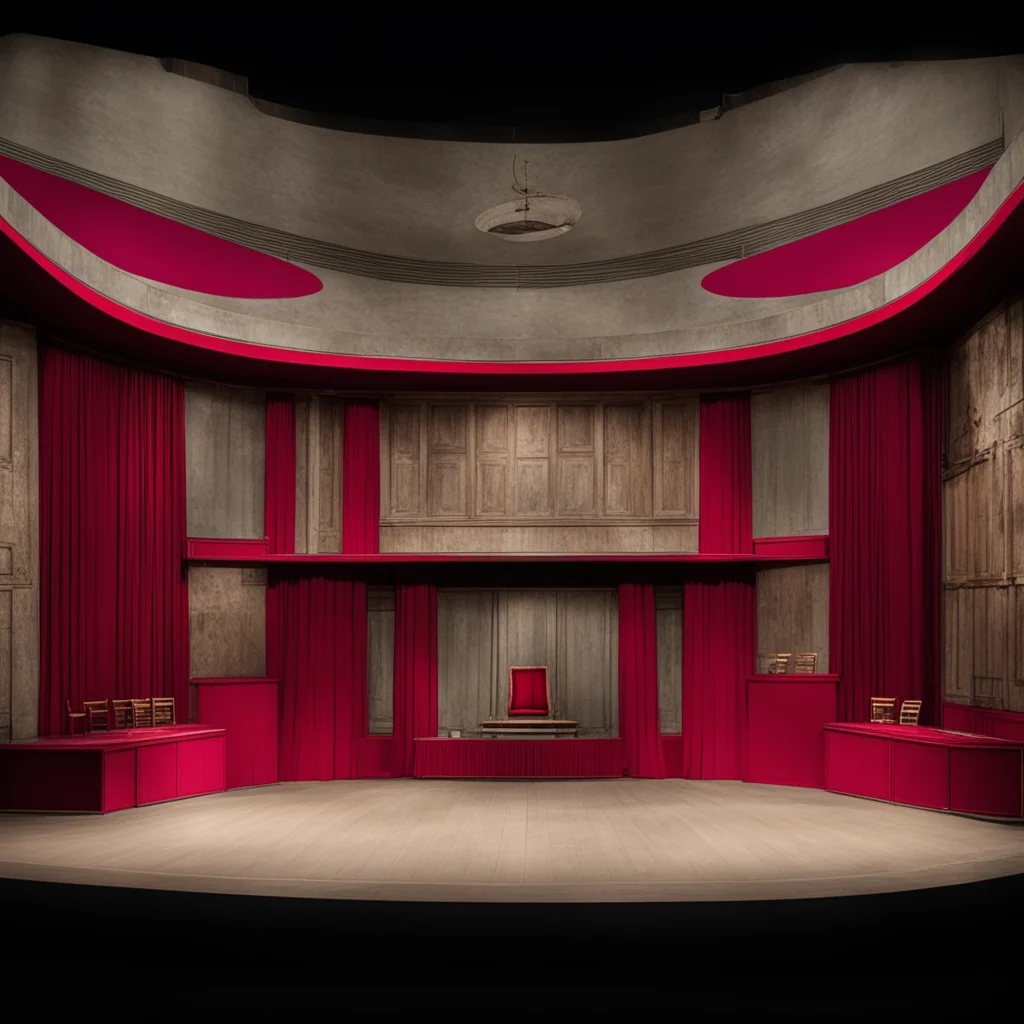 Production Design for Julie Taymors The Handmaids Tale at Schubert Theatre Scenography of the Year Panoramic Shot of the