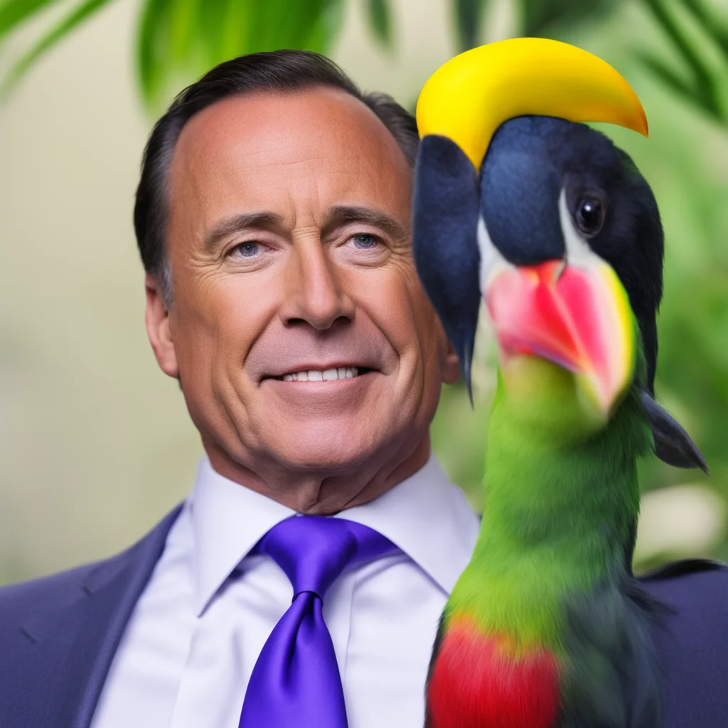 Rick Caruso combined with Toucan Sam