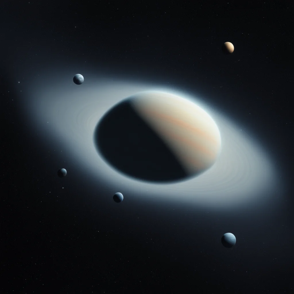 Saturn and Uranus planets high definition Hubble picture —iw 1