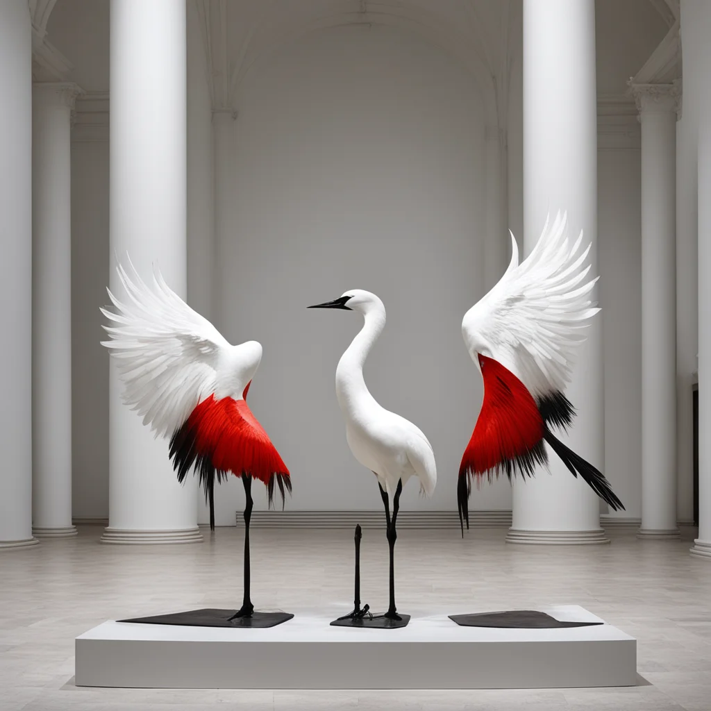 Shang and Zhou Bronzes red crowned cranes religion domes churches wings Anishkapoor the art of nothingness