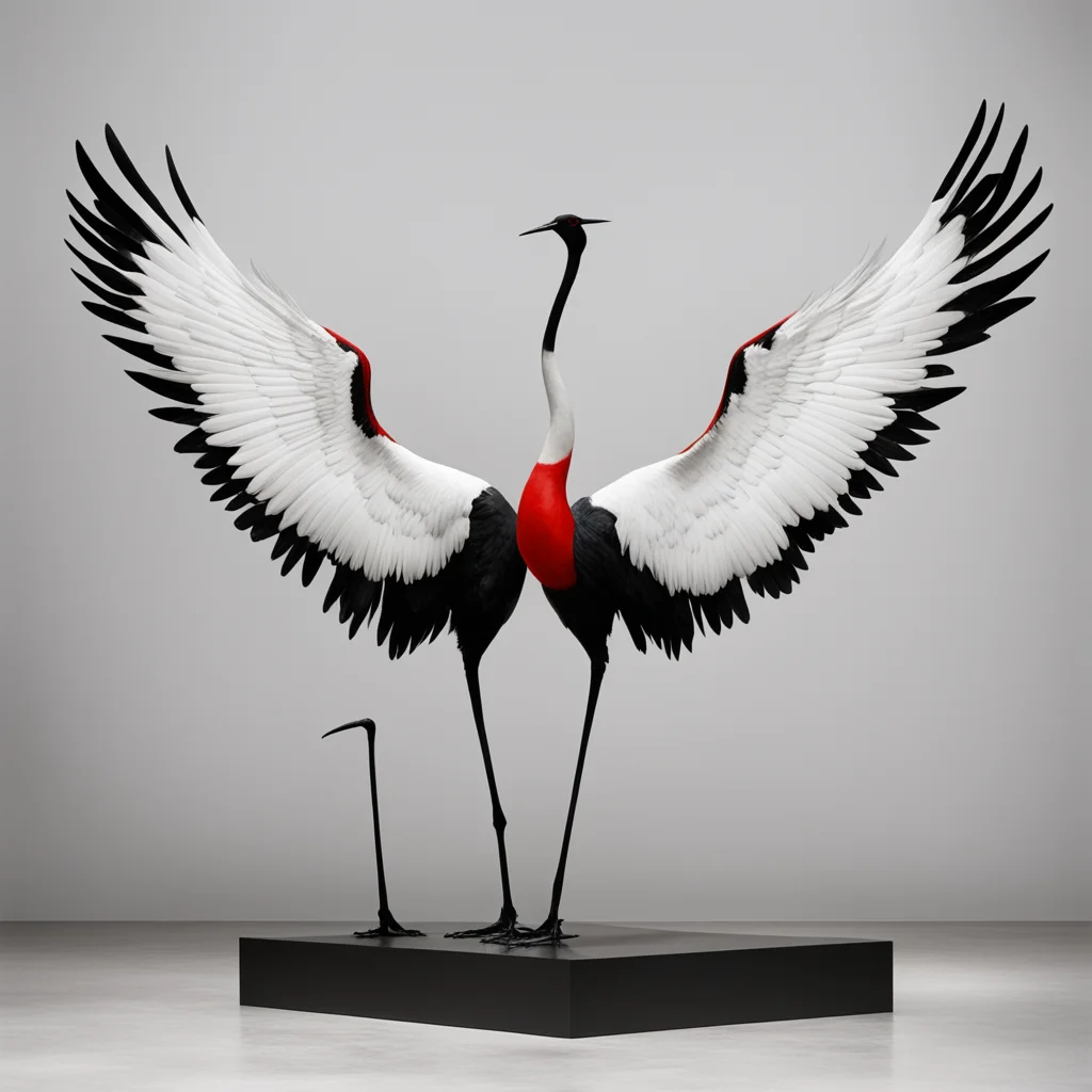 Shang and Zhou Bronzes red crowned cranes religions churches wings Anishkapoor the art of nothingness