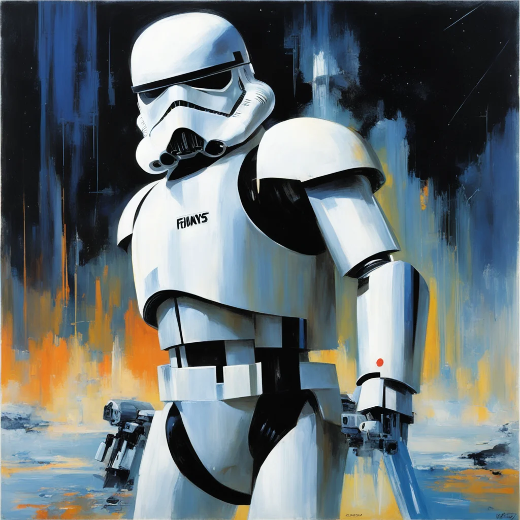 Stormtrooper artwork by John Berkey