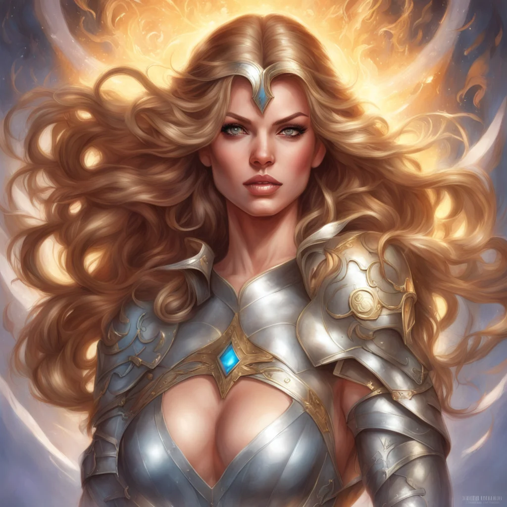The Most Beautiful Magical Feminine Warrior Princess by ArtGerm Julie Bell Olivia De Berardinis uplight
