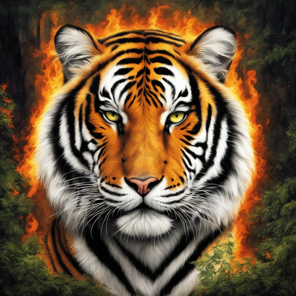 Tyger Tyger burning brightIn the forests of the nightWhat immortal hand or eyeCould frame thy fearful symmetry