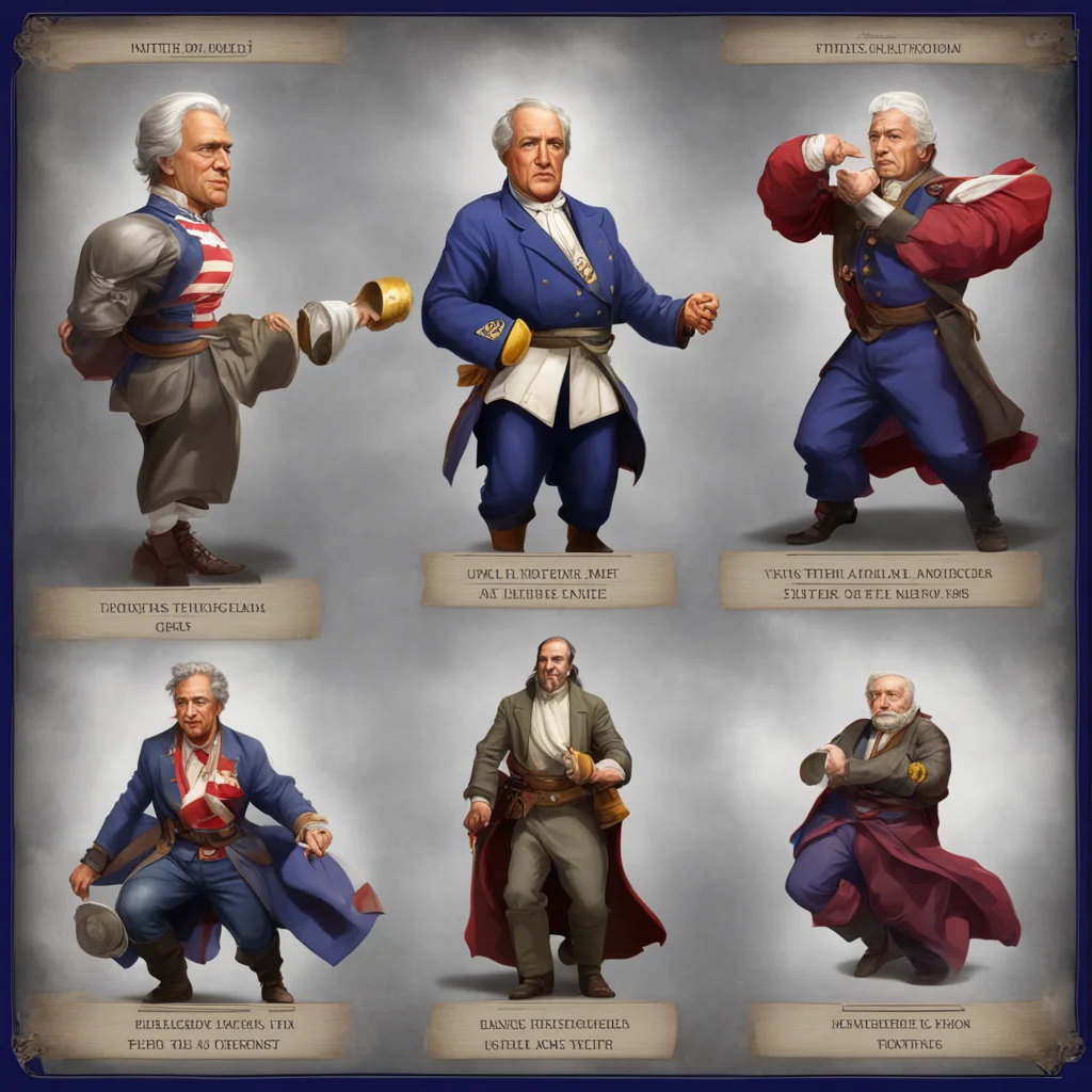 United States historical figures fighting game