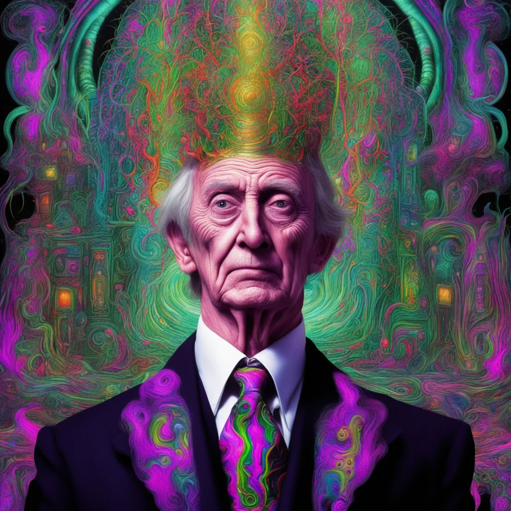 William Wonka and his nightmare of a chocolate factor954 terribly horrifying galactic dmt vision concept art by Yoshitak