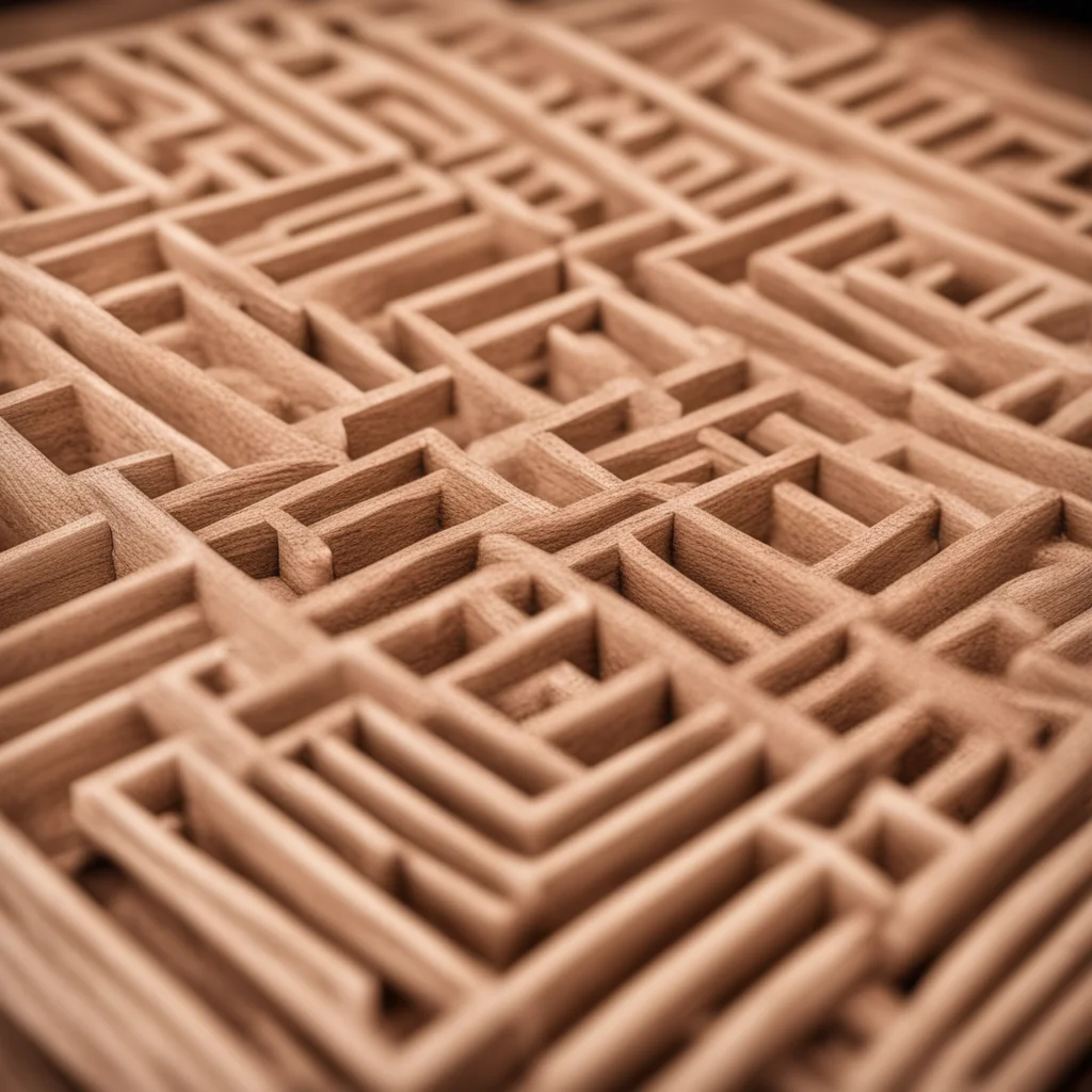 Wooden Maze Game photgraphy
