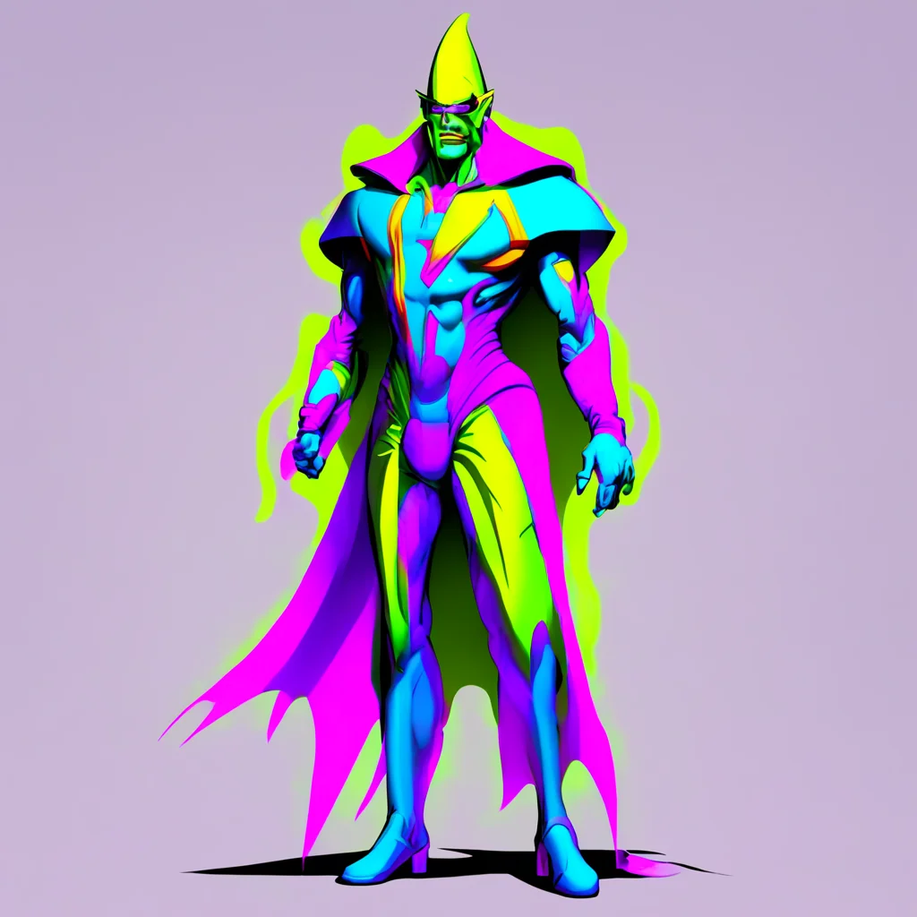 Zorbon Inter dimensional time wizard Super villain full body full character design concept art Peter Maxar 919