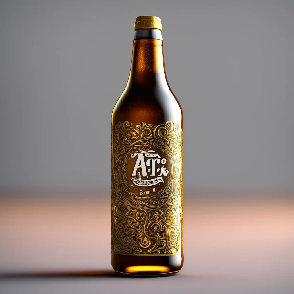 a beer bottle intricate complexity 8k octane render high detail —ar 916