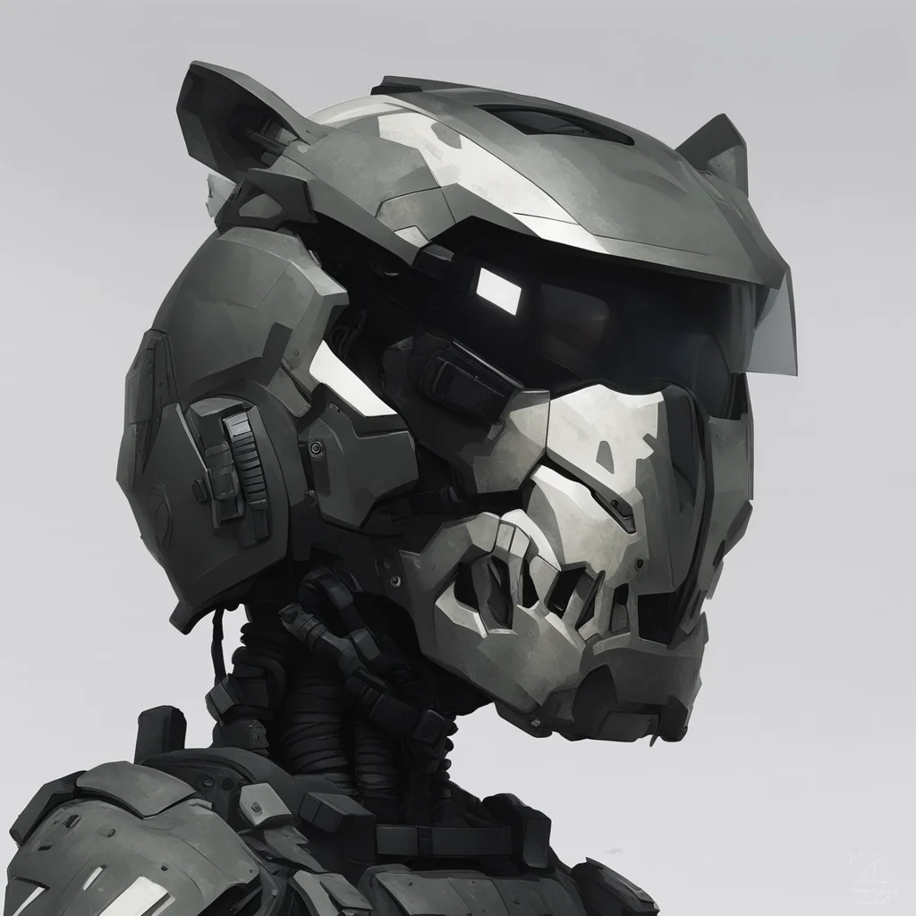 a concept art painting of a tiger skull inspired military black ops cybernetic helmet by Greg Rutkowski and Robot Pencil