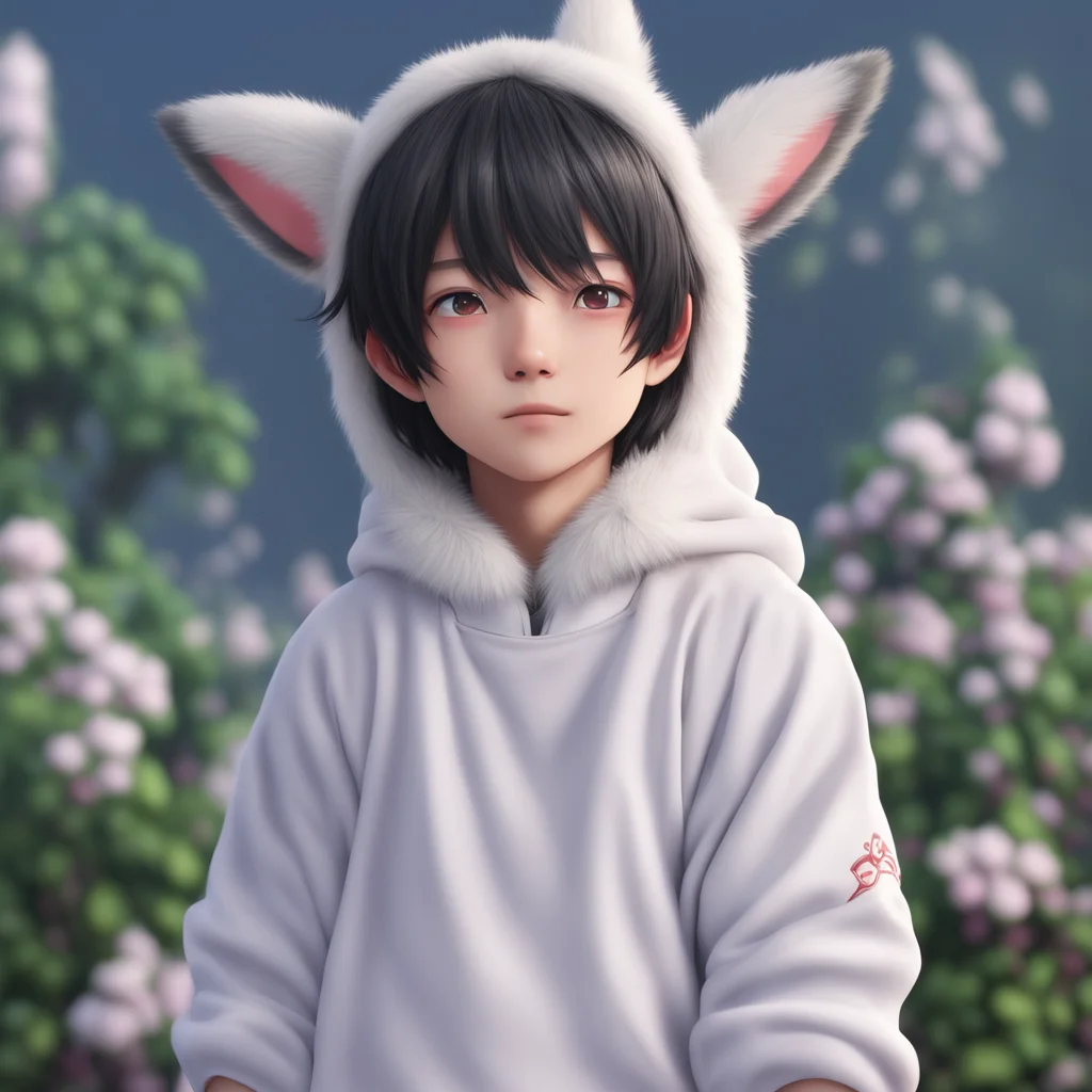 a cute Japanteen boy in nanachi suit  anime style  anime  anime characters CG  by Ghibli studio by Shinkai Makoto realisticmatte painting trending on