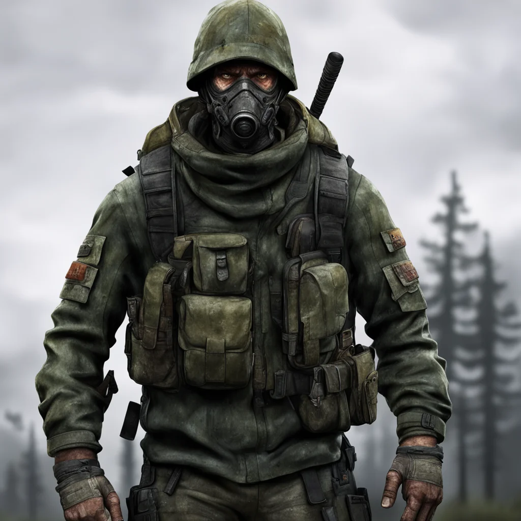 a game character concept art inspired by survival games like dayz stalker 2 highly detailed 4k —ar 21