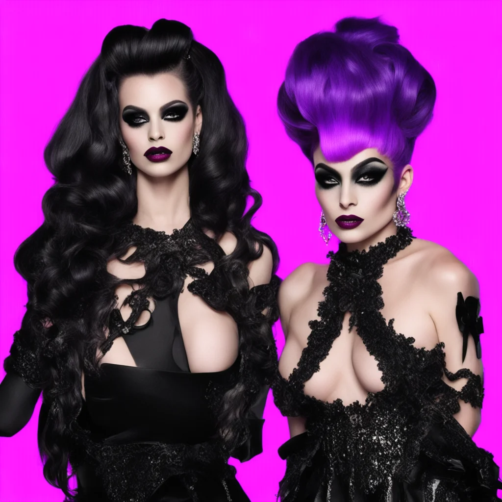 a goth and a glam drag queen w 1080 h 720