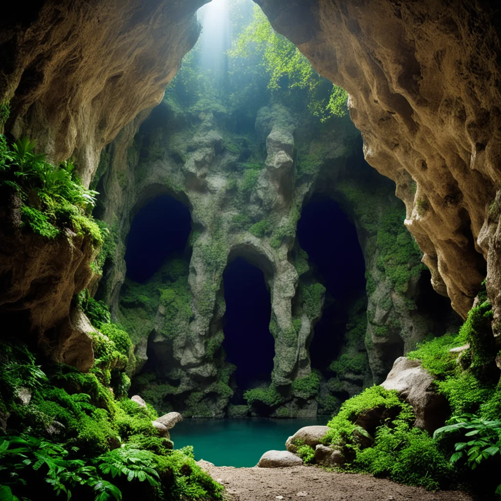 a grotto shrouded in mystery a place where gods keep their trinkets