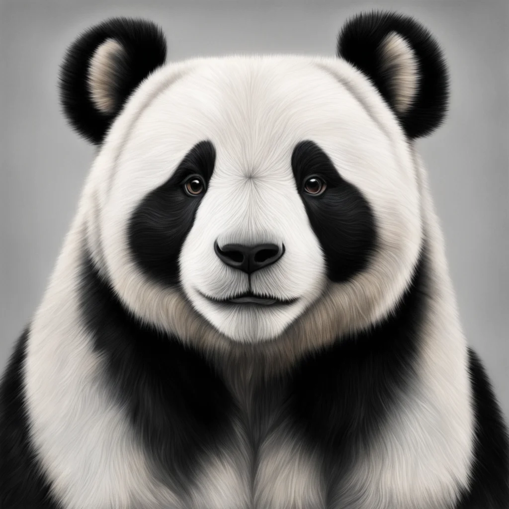 a panda bear is my science teacher realism detail