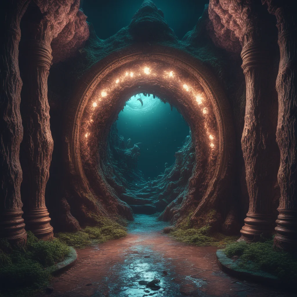 a portal into a Lovecraftian universe global illumination hyper realistic insanely detailed and intricate cinematic 8k a