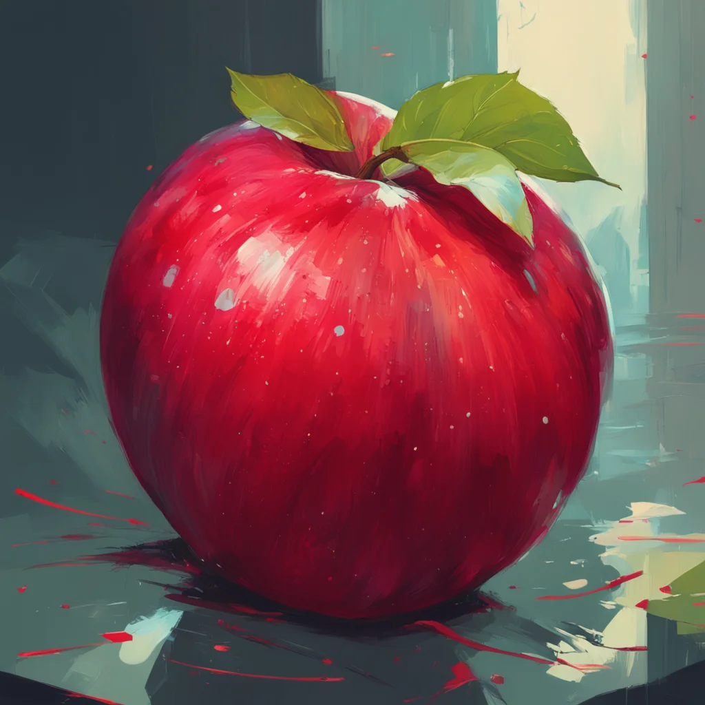 a red apple by thomas kindkade alphonse mucha loish beatriceblue and craig mullins sparth ross tran rossdraws artgerm tr