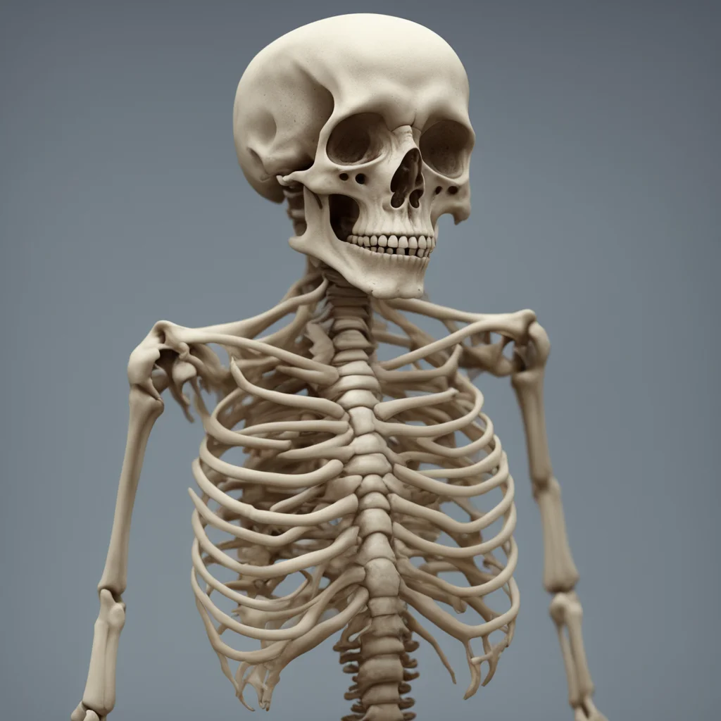 a skeleton by Emil Melmoth ultra cgi