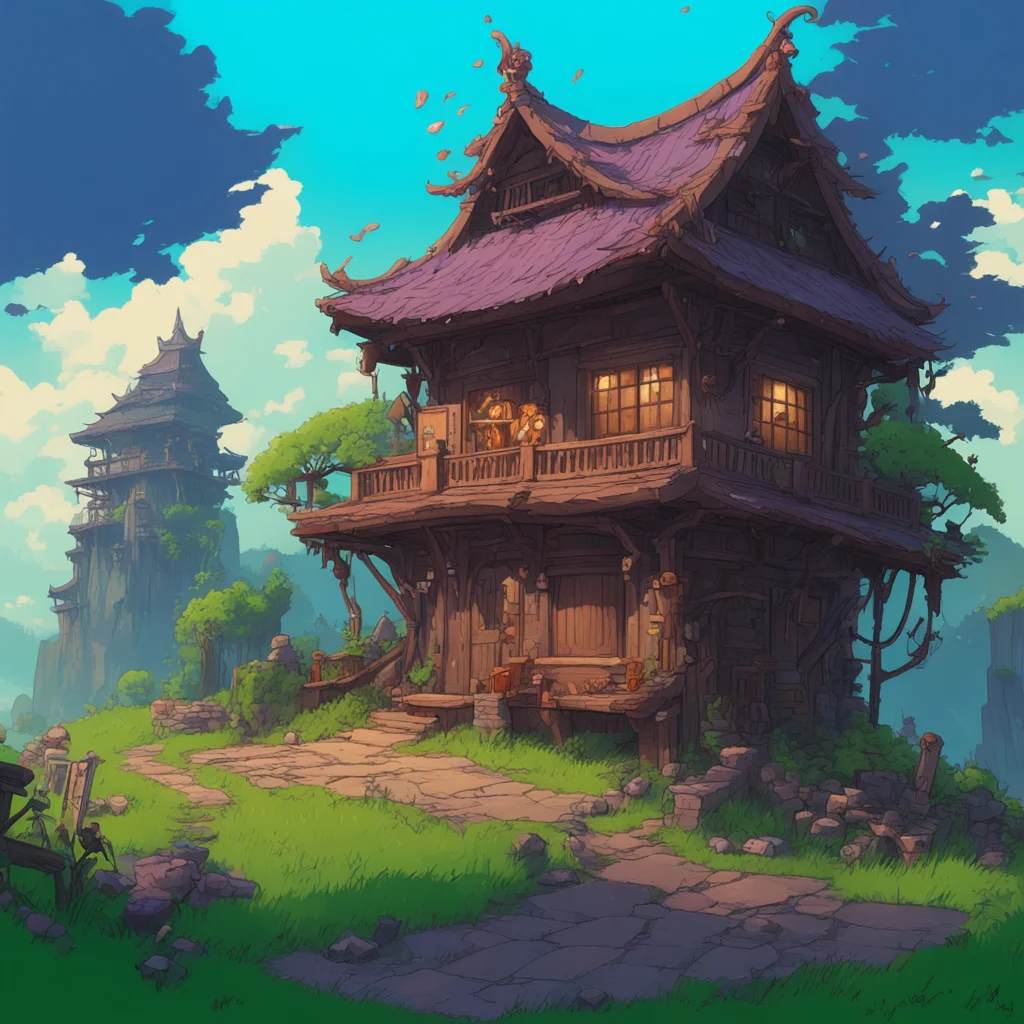 an arcane forge in the style of ghibli w 1920 h 1080