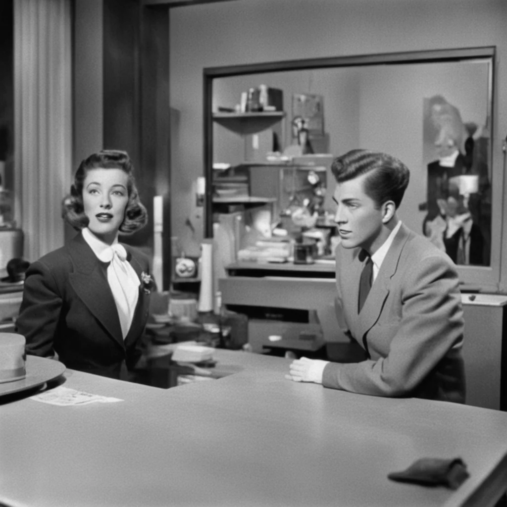 an image from a tv show from 1954 CBS News report