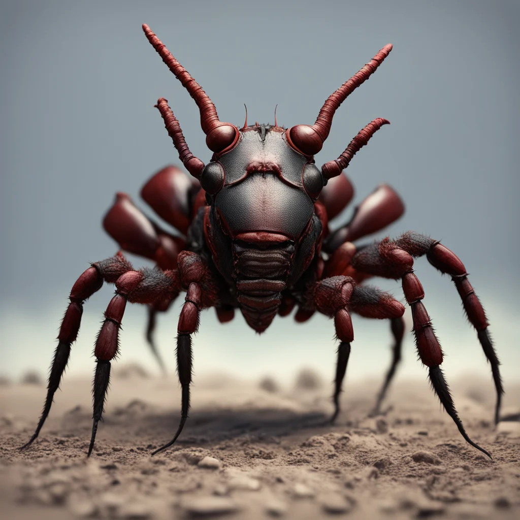 angry giant stag beetle character concept art weta workshop cinema 4D render 4k post processing highly detailed hyper realistic featured on artstation cg