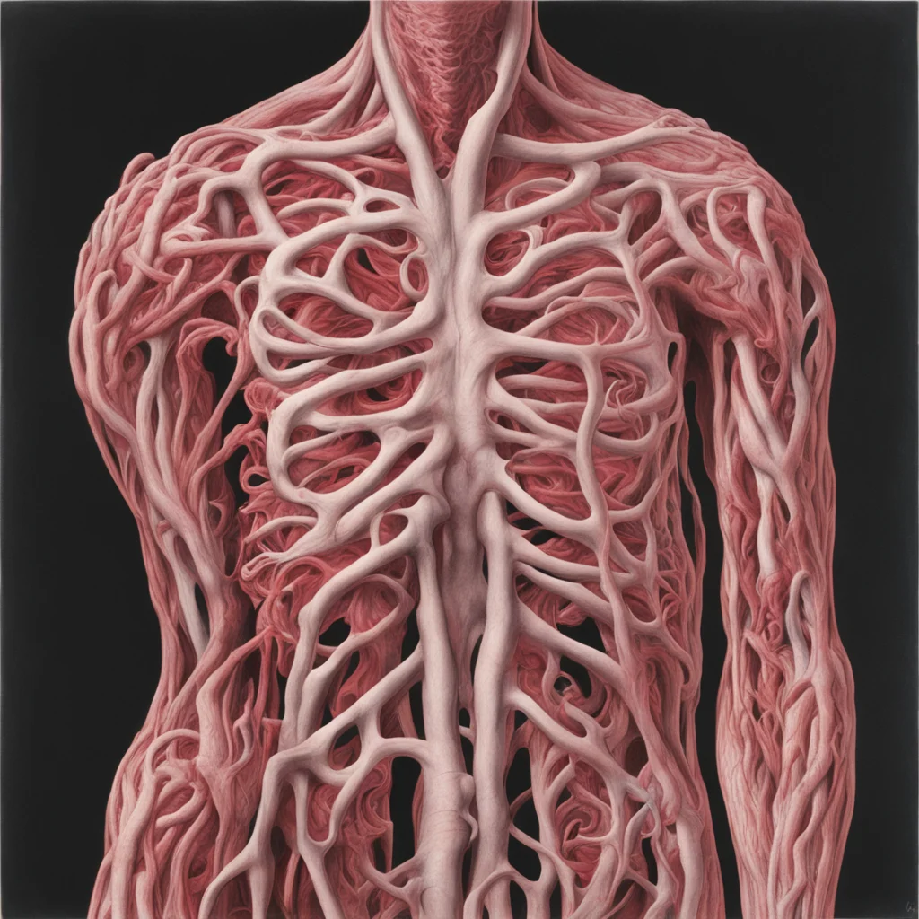 arteries and muscle  by Karel Tholear32