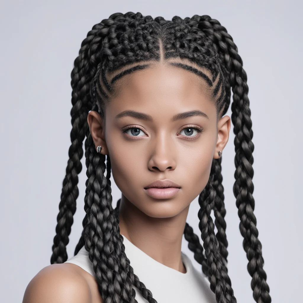 artificial intelligence with hair braids