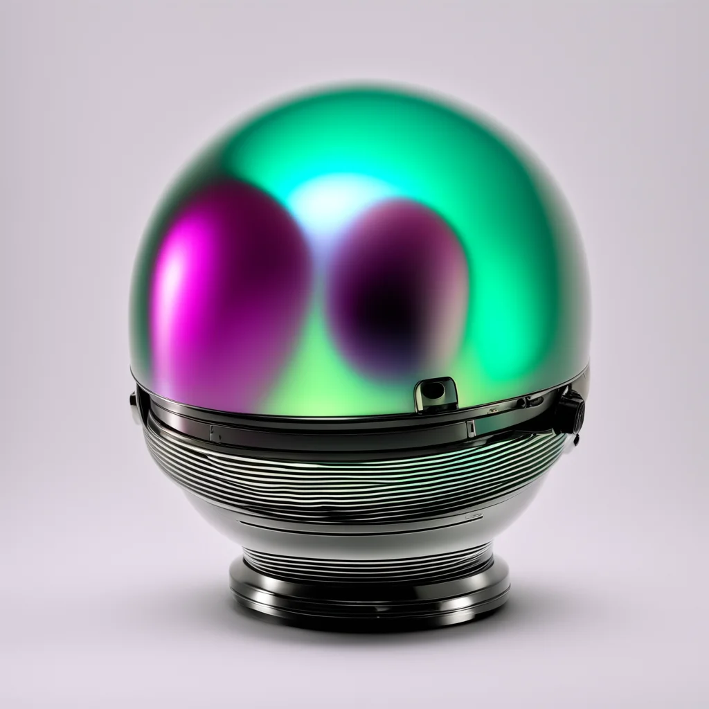 astronaut helmet bubble dieter rams iridescent color industrial design