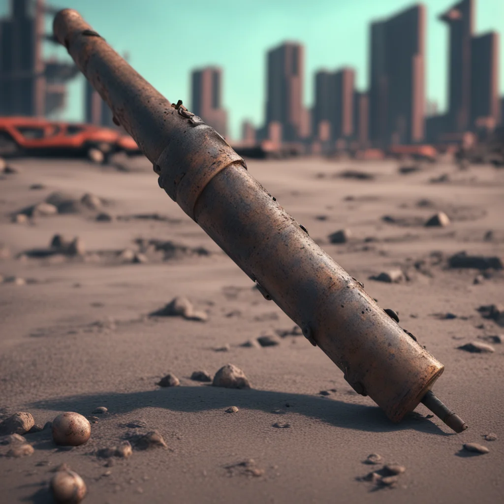 baseball bat post apocalyptic cyberpunk ultra realistic octane render 8K