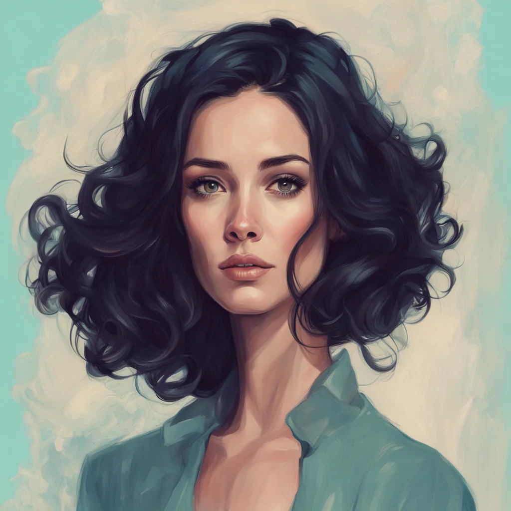 beautiful portrait painting of Abigail Spencer concept art  trending on artstation by Ye Shuhang by Andrei Riabovitchev 