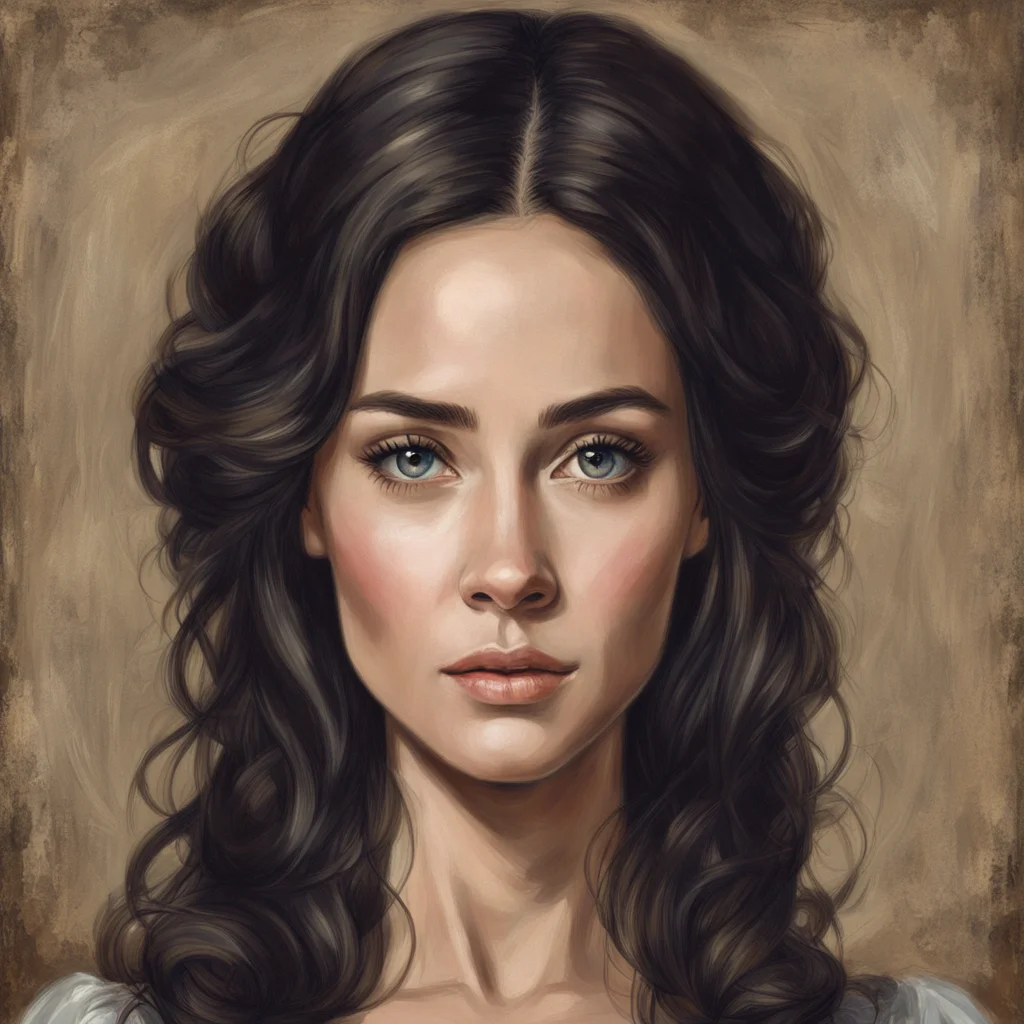 beautiful portrait painting of Abigail Spencer concept art characters 8K symmetrical intricate details hyperealistic tre
