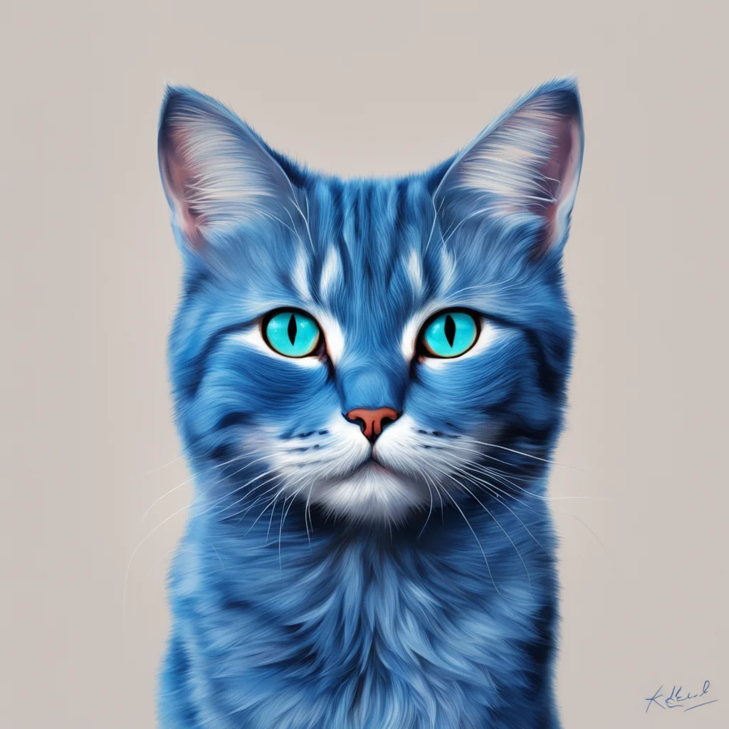 blue cat by Klein ar 916