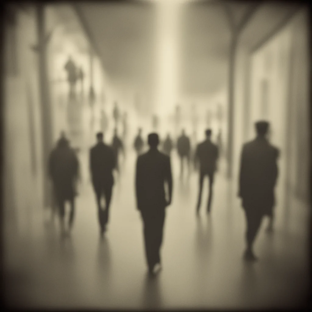 blurry people inside a dream pictorialism softfocus nightmare
