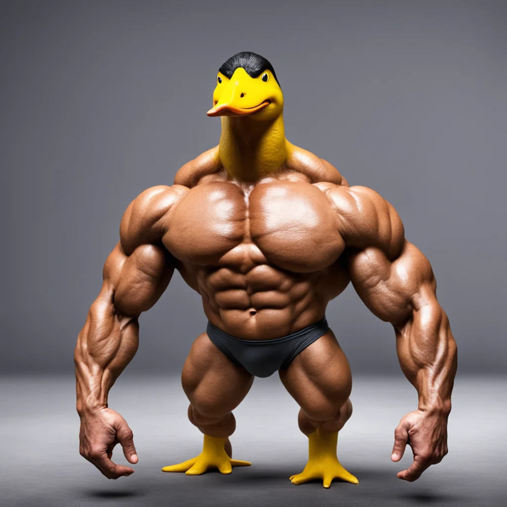 body building duck extreme muscles —ar 45
