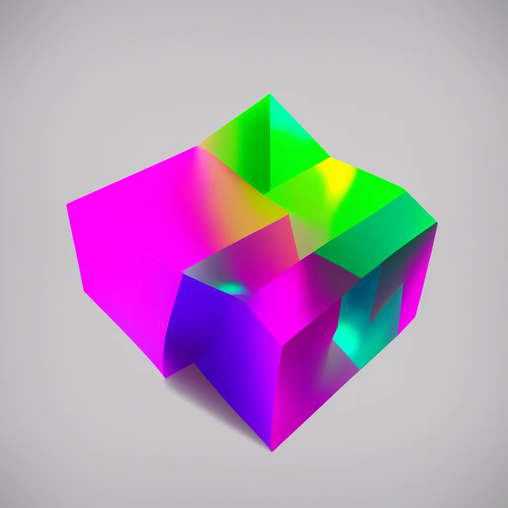 brilliant prisms with caustic gummy textures —greg